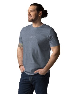 unisex-organic-cotton-t-shirt-dark-heather-blue-front-66645cc012c1a